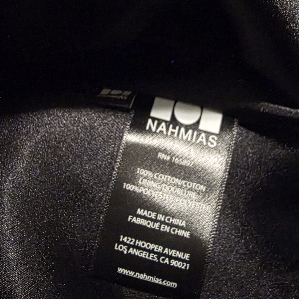 Nahmias Light Blue Varsity Jacket - Picture 4 of 7